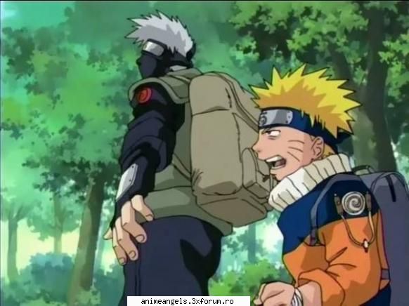 kakashi si naruto poze