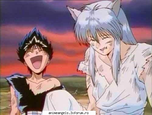 topul celor personaje favorite din hakusho! kurama hiei yusuke