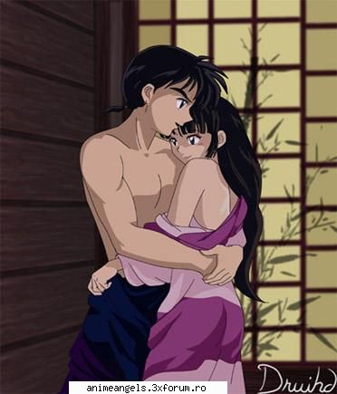 cel mai frumos boy ...... daaa miroku are sango...nu glumit membru de argint
