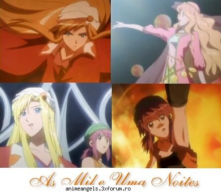 acrobatiile principale din kaleido star - As mil uma noites protagonisti ,Sora episod 13 - Kaleido Star