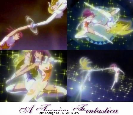 acrobatiile principale din kaleido star - Legendara manevra protagonisti ,Sora episod 26 - Kaleido Star