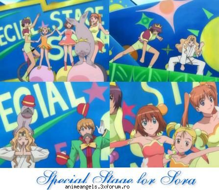acrobatiile principale din kaleido star - Special stage pt Sora protagonisti - Kaleido Star