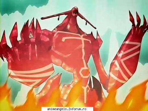 cel ami puternic spirit - Pai cred ca al lui Hao...Spiritul focului...Dar - Shaman King