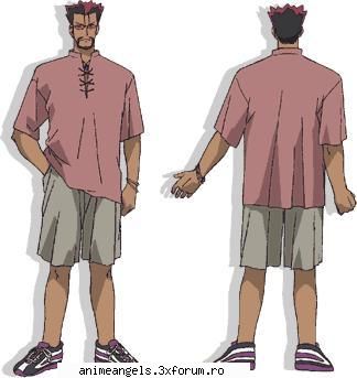 informatii despre personaje - Kalos -30 ani -America - Kaleido Star