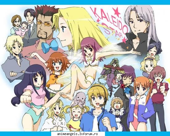 top 10 personaje - 1.sora 2.layla 3.rosseta. 4.leon 5.yuri 6. mia - Kaleido Star