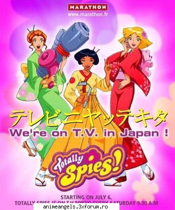 totally spies - da.cel mai mult imi place de clover - Desene,filme Non-Anime
